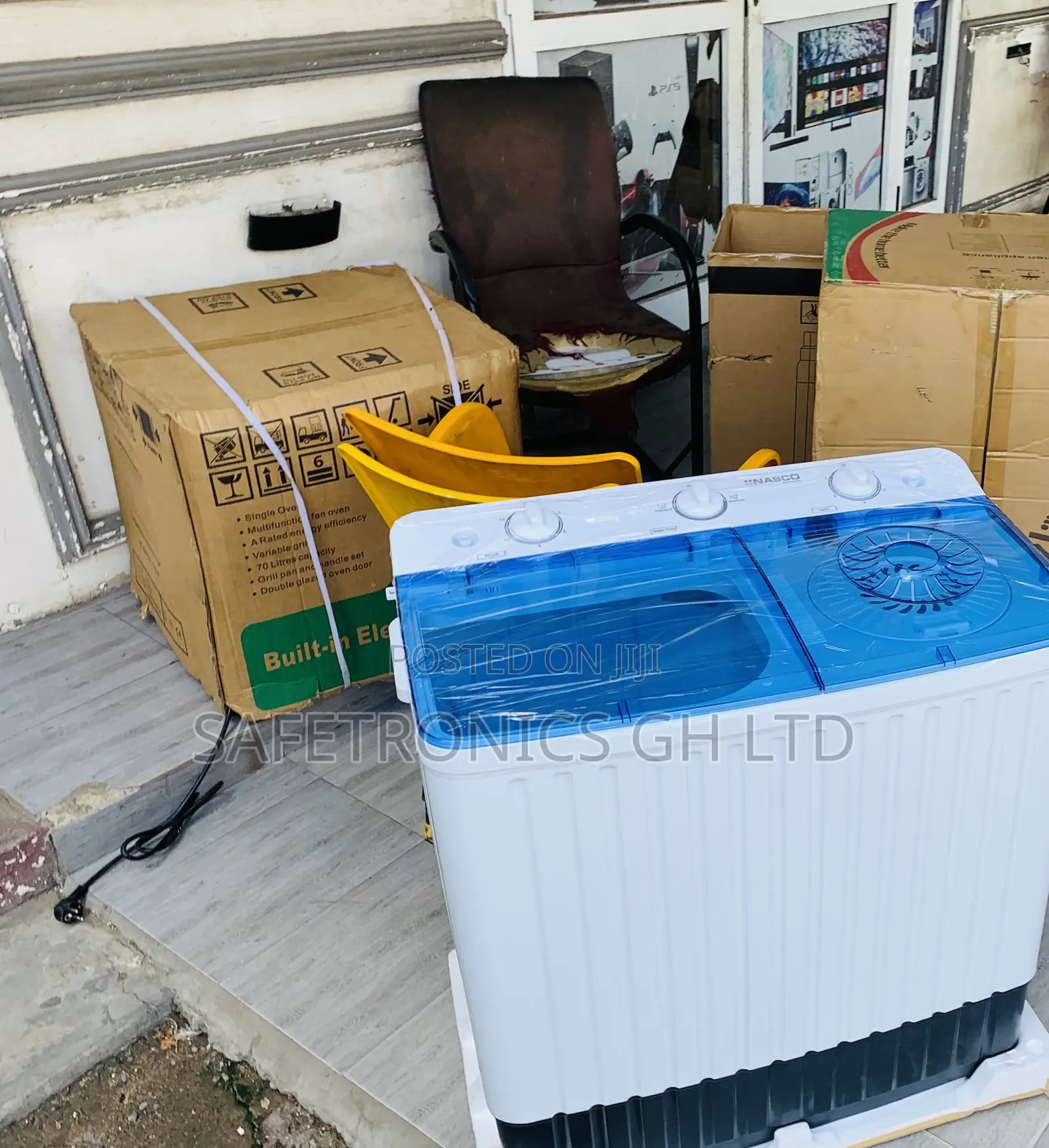 Check Out | 10kg TopLoad Nasco White WashingMachine