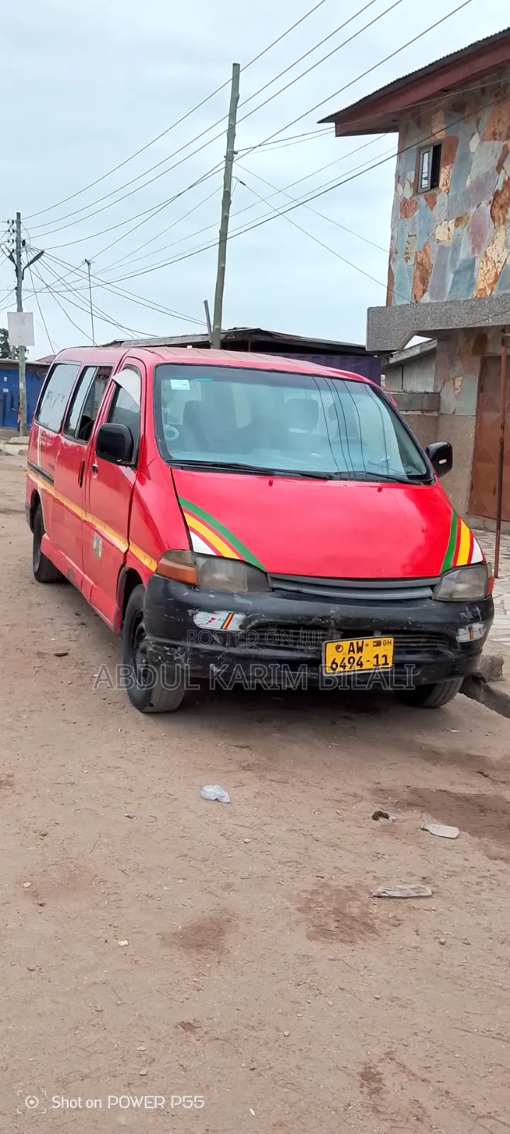 Toyota HiAce 2010 Red