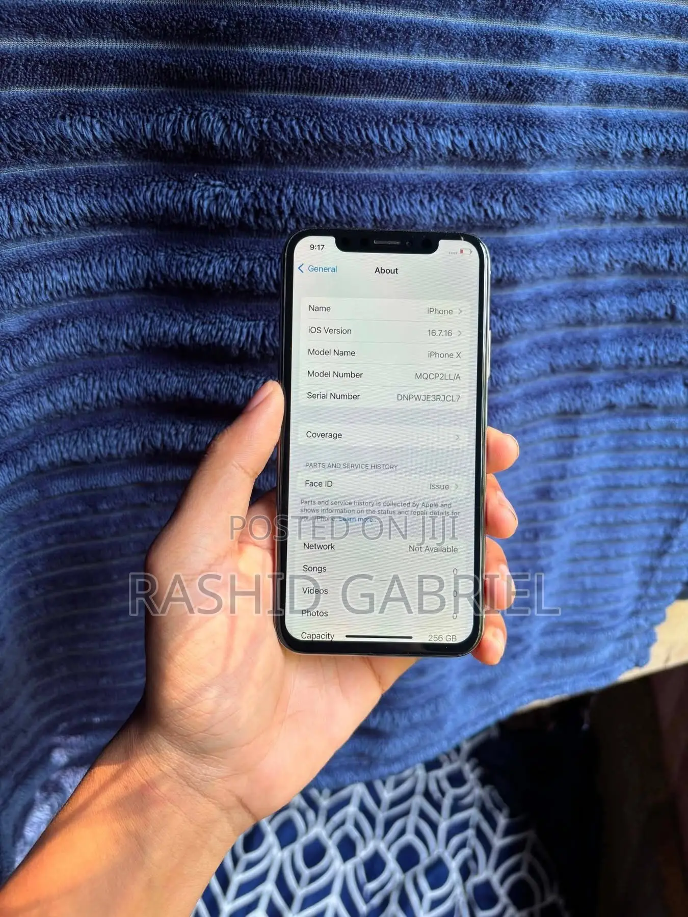 Apple iPhone X 64 GB Black