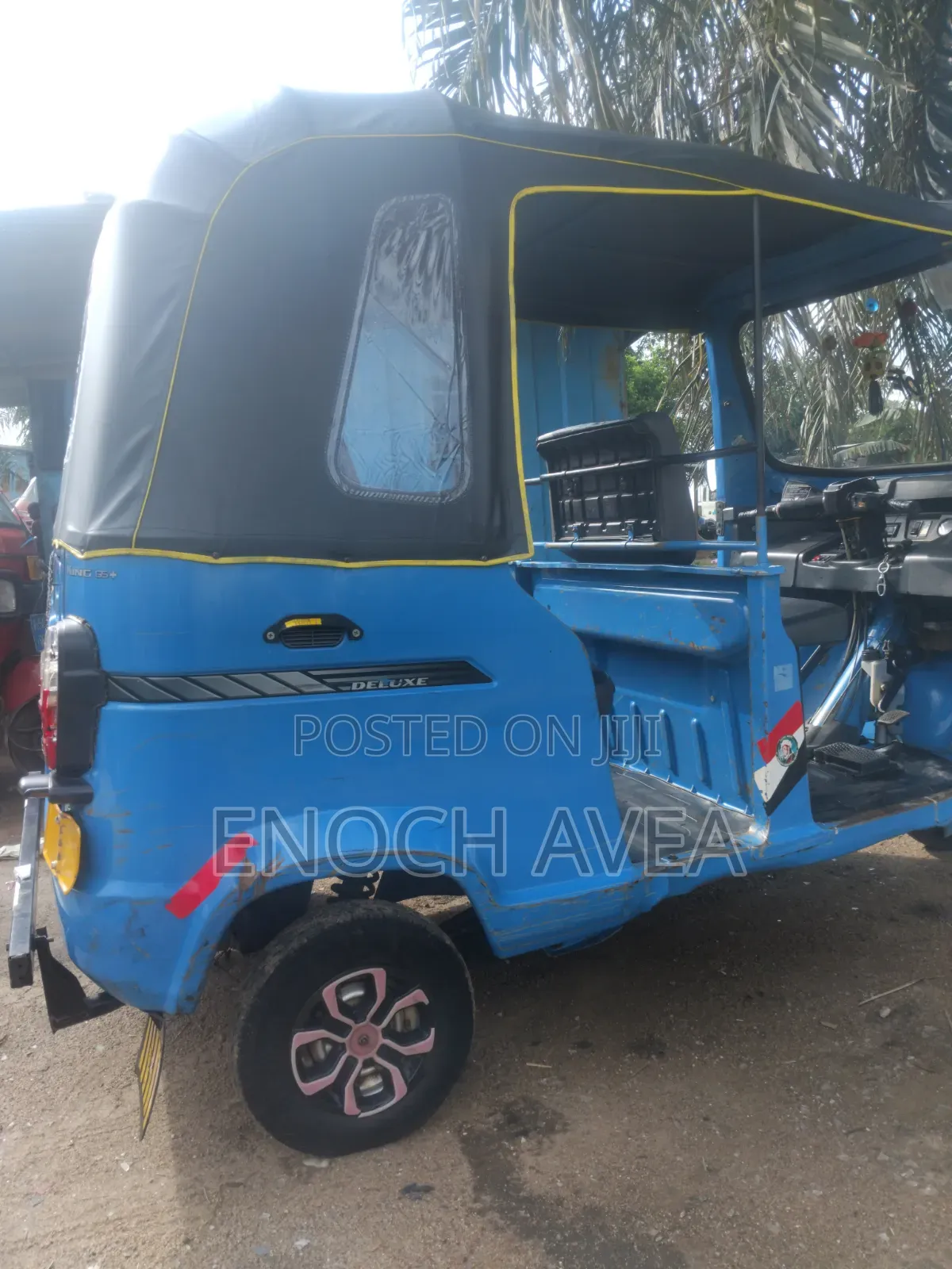 TVS King Deluxe Plus iTouch Start 2025 Blue