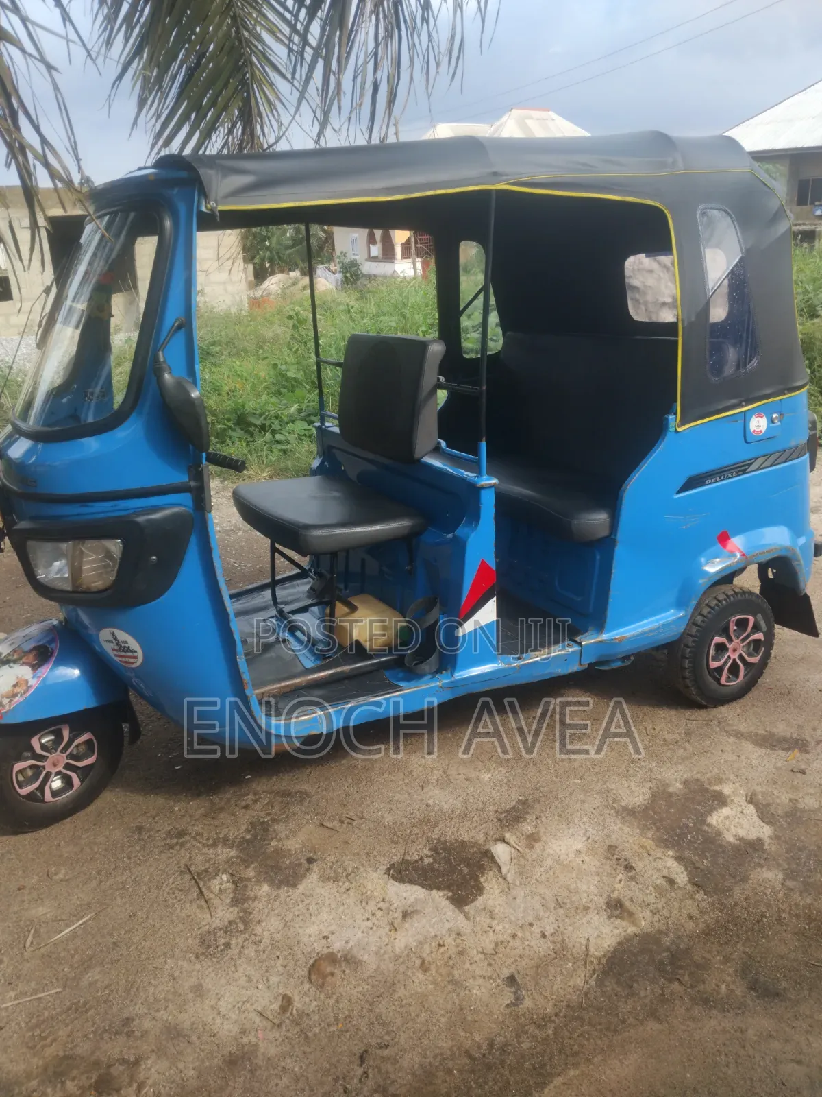 TVS King Deluxe Plus iTouch Start 2025 Blue