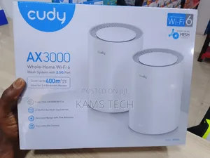 CUDY AX3000 (M3000) Whole -Home WiFi 6 Mesh System 2.5G (2pack)
