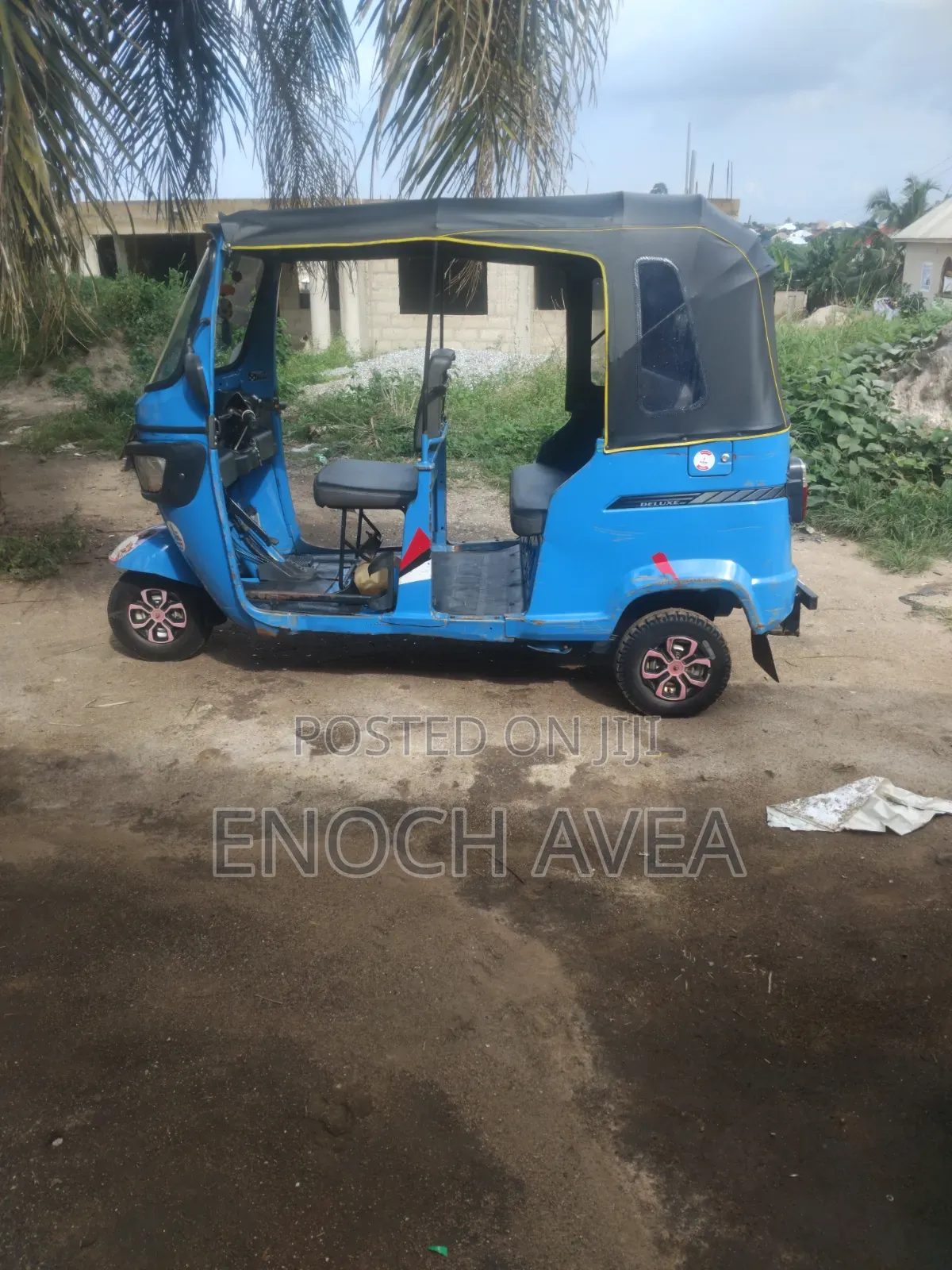 TVS King Deluxe Plus iTouch Start 2025 Blue