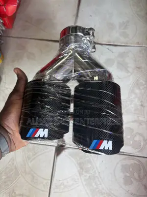 Original BMW Double Exhaust Muffler Tail