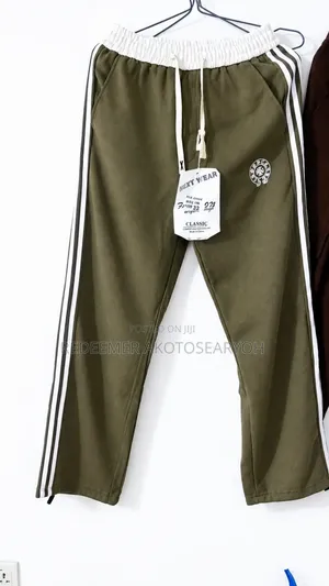 Men's Brown Joggers Size 32 – Casual Track Pants