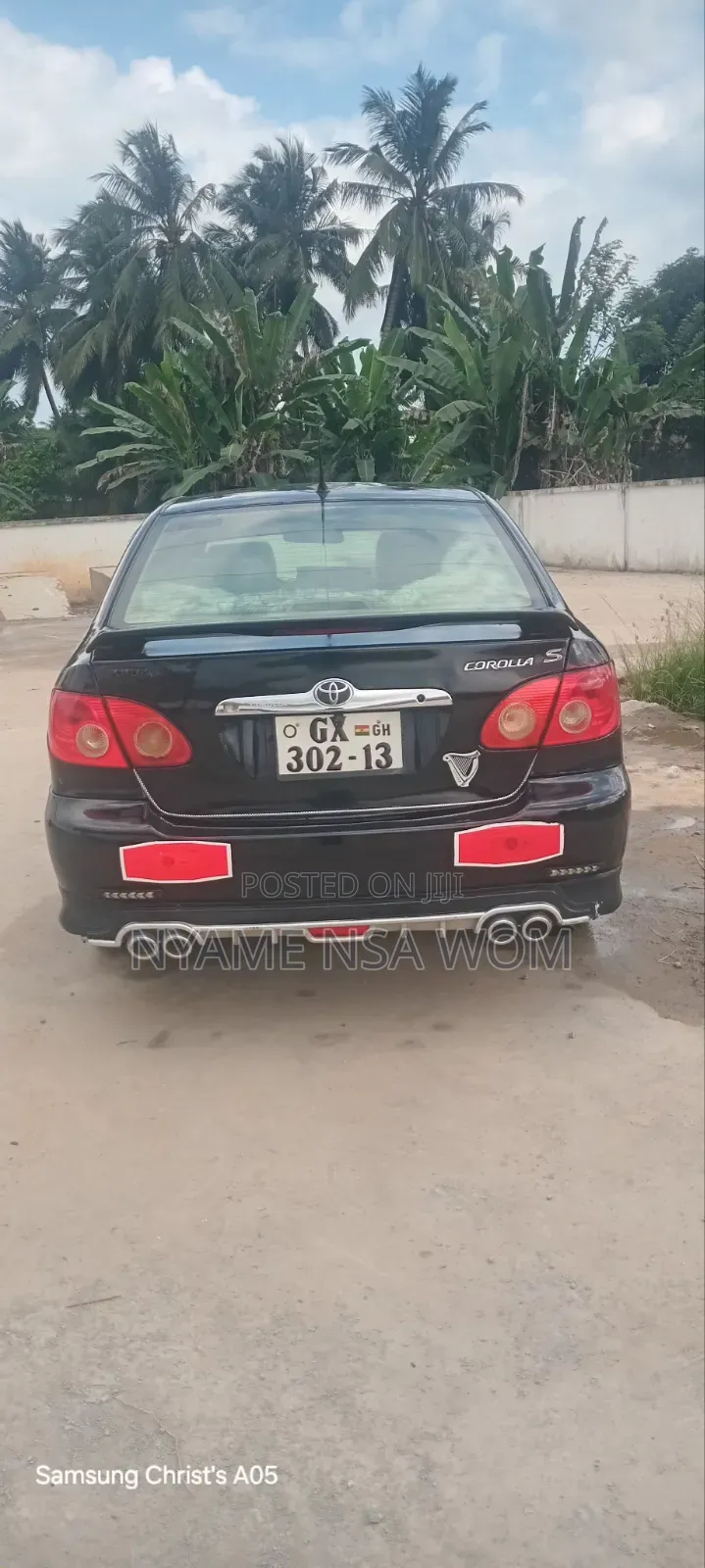 Toyota Corolla 2008 Black