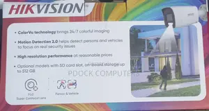 Hikvision 2MP IP ColorVu 3.0 Fixed Bullet Network Camera Two Way Audio
