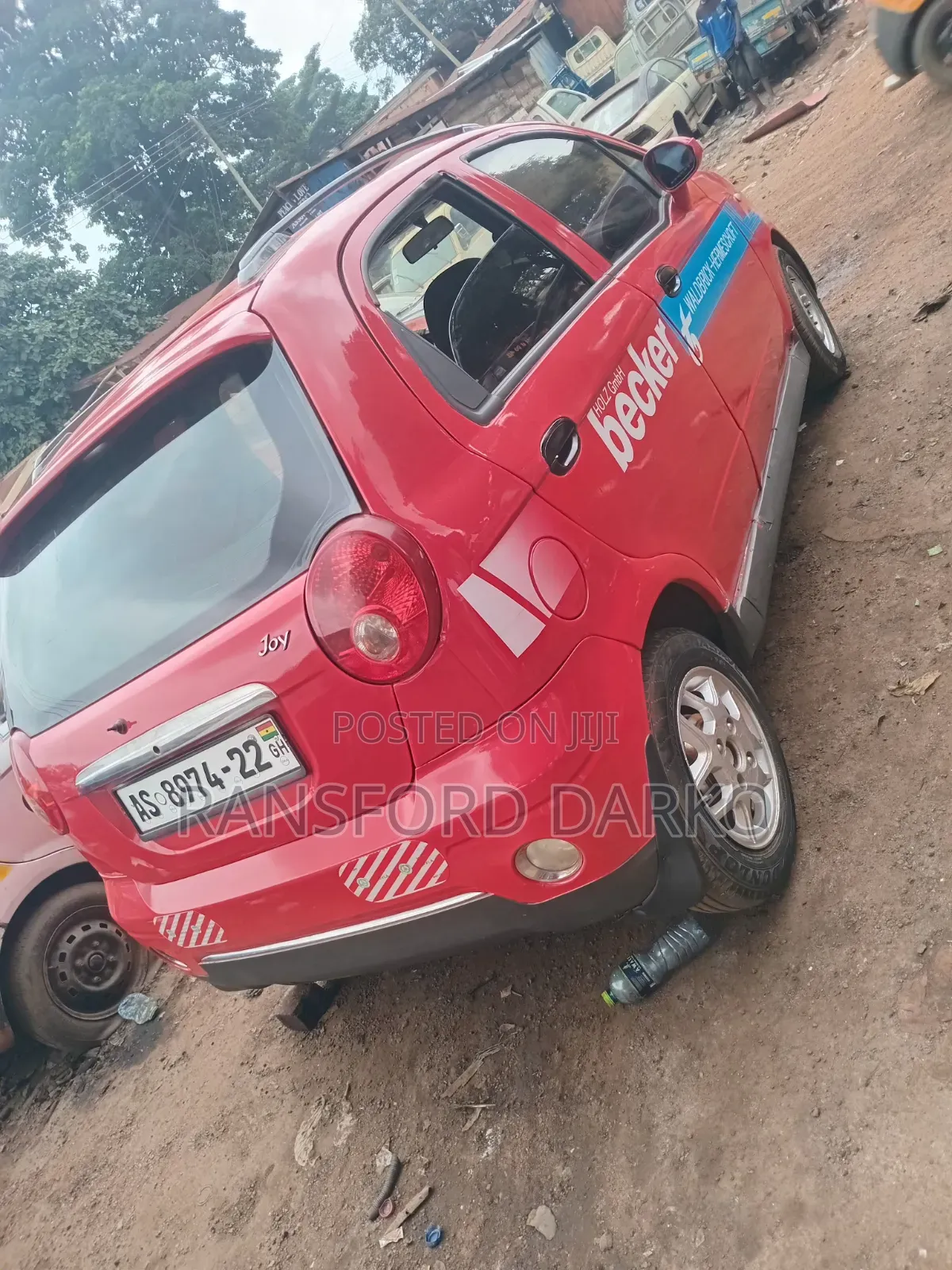 Daewoo Matiz 2008 Red