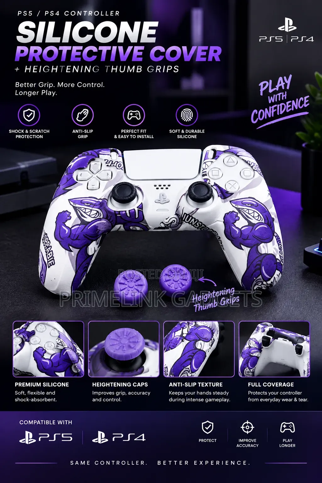 Ps5 Controller Protective Set