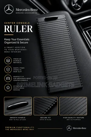 Mercedes-Benz Roller Blind Cover for Center Console