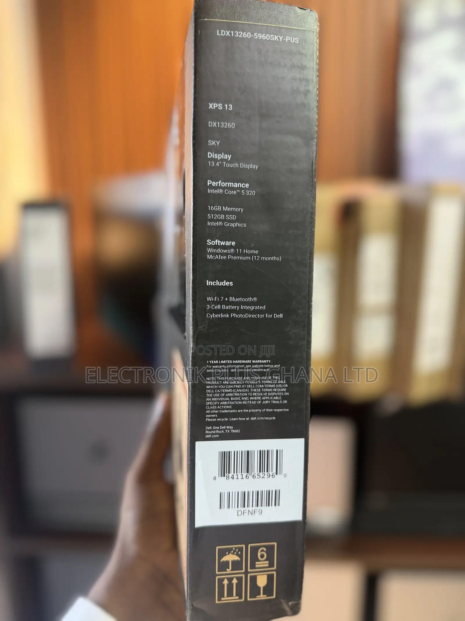 Laptop Dell XPS 13 16GB Intel Core 5 SSD 512GB