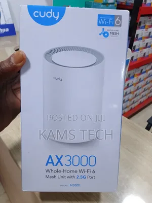 Cudy M300 Ax3000 Whole Home Wifi 6 Mesh Unit With 2.5g Port