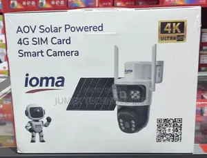 AOV Solar Powered 4G SIM Card Smart Camera Dual-Lens