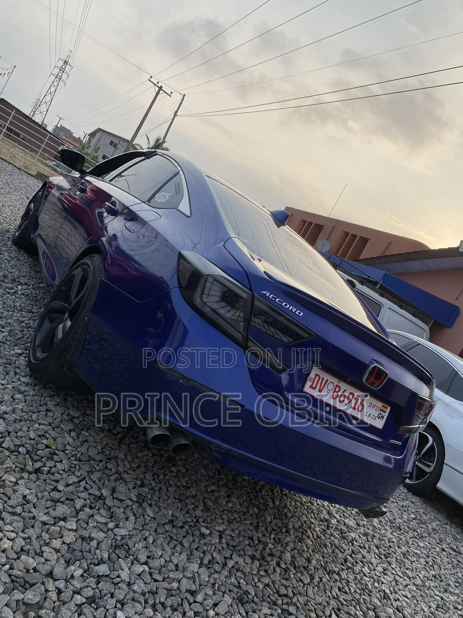 Honda Accord Sport (1.5L 4cyl Turbo 6M) 2019 Blue