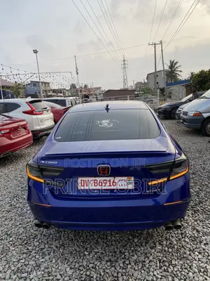 Honda Accord Sport (1.5L 4cyl Turbo 6M) 2019 Blue