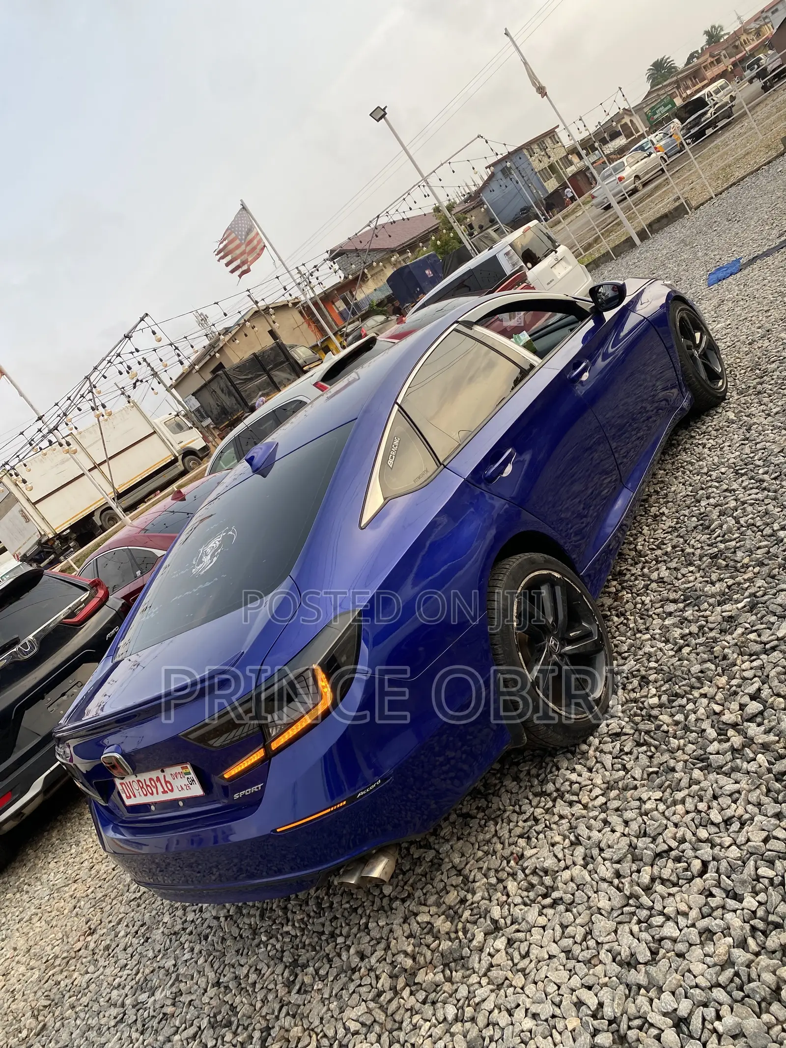 Honda Accord Sport (1.5L 4cyl Turbo 6M) 2019 Blue