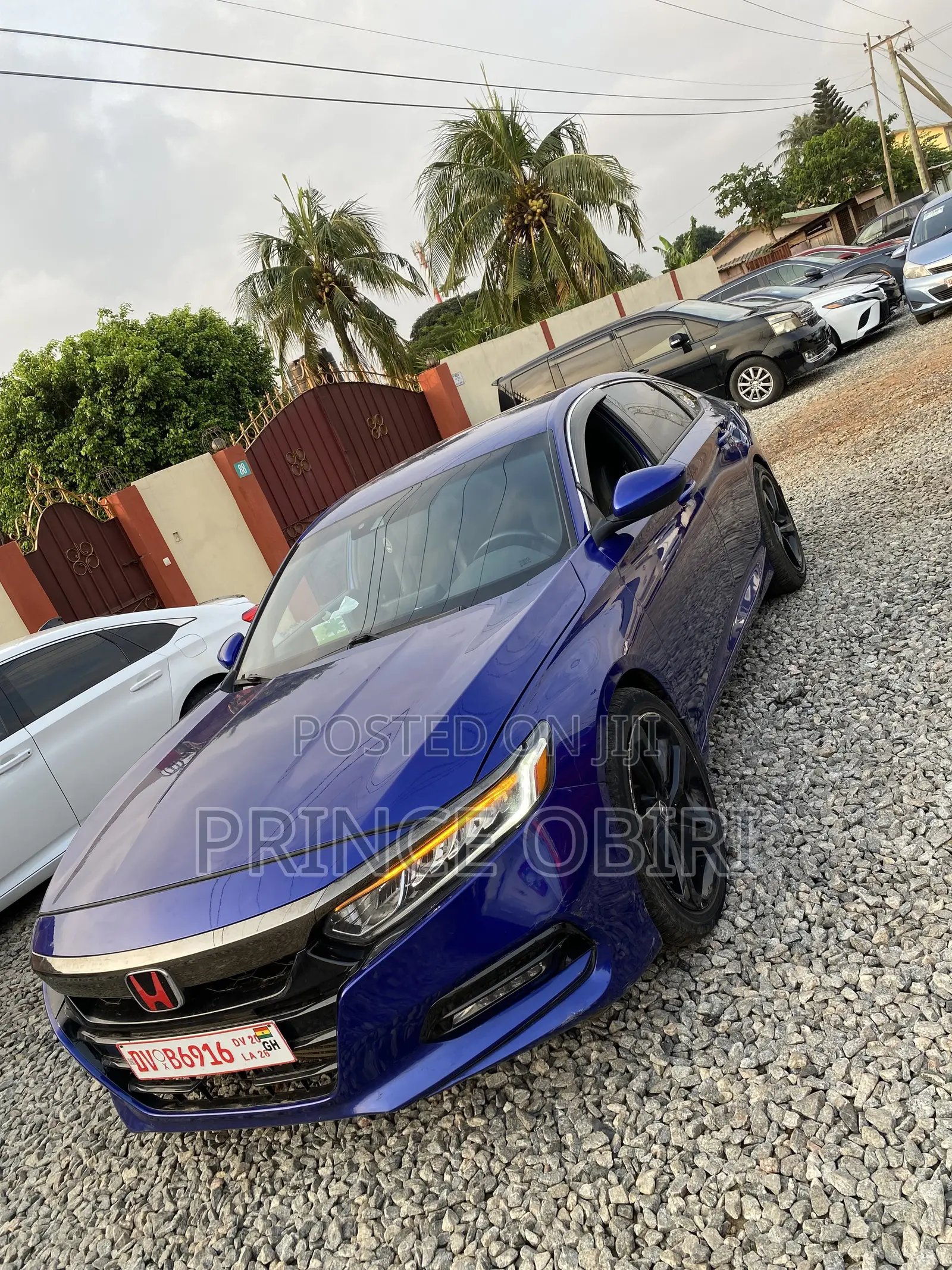 Honda Accord Sport (1.5L 4cyl Turbo 6M) 2019 Blue
