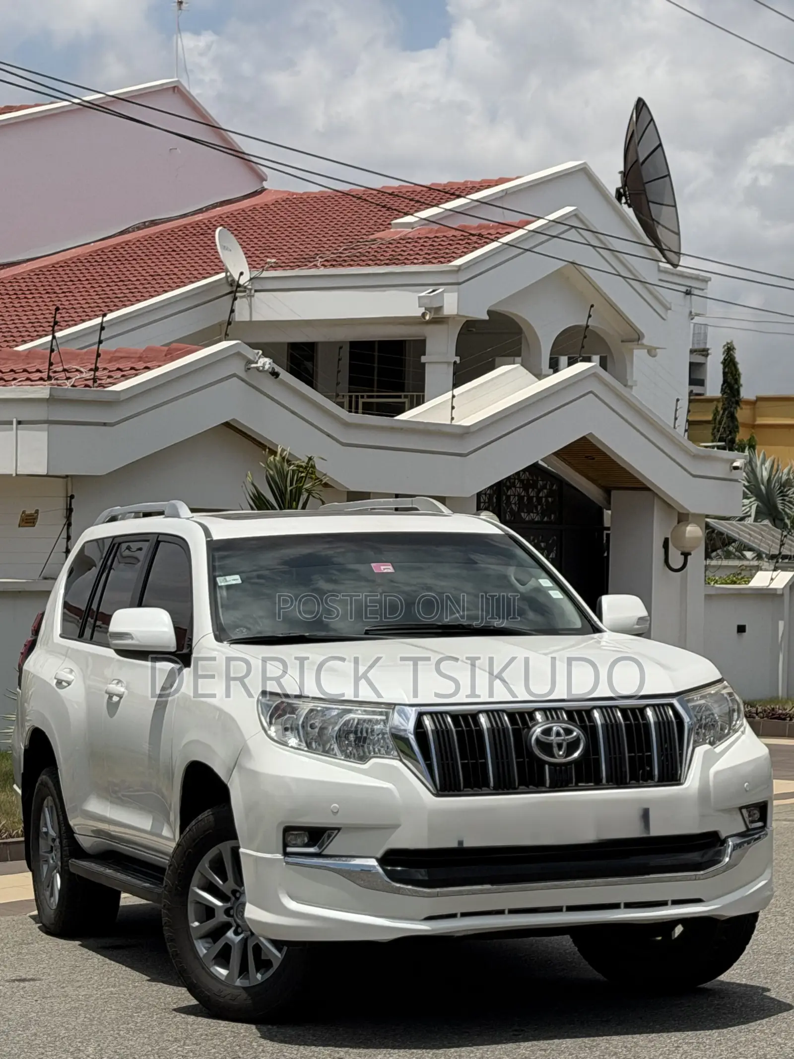 Toyota Land Cruiser Prado 2.7 2018 White