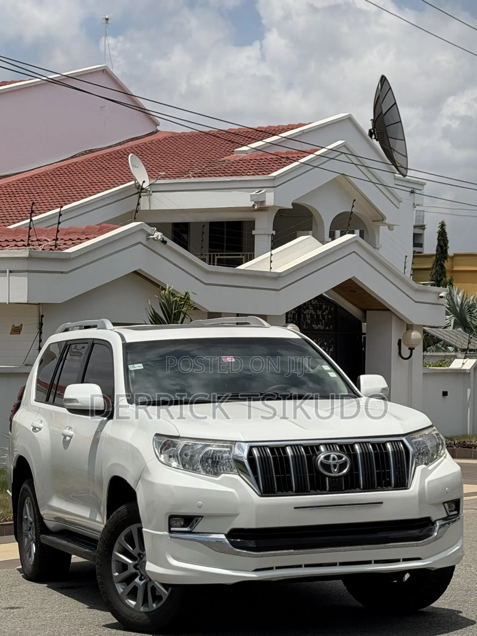 Toyota Land Cruiser Prado 2.7 2018 White
