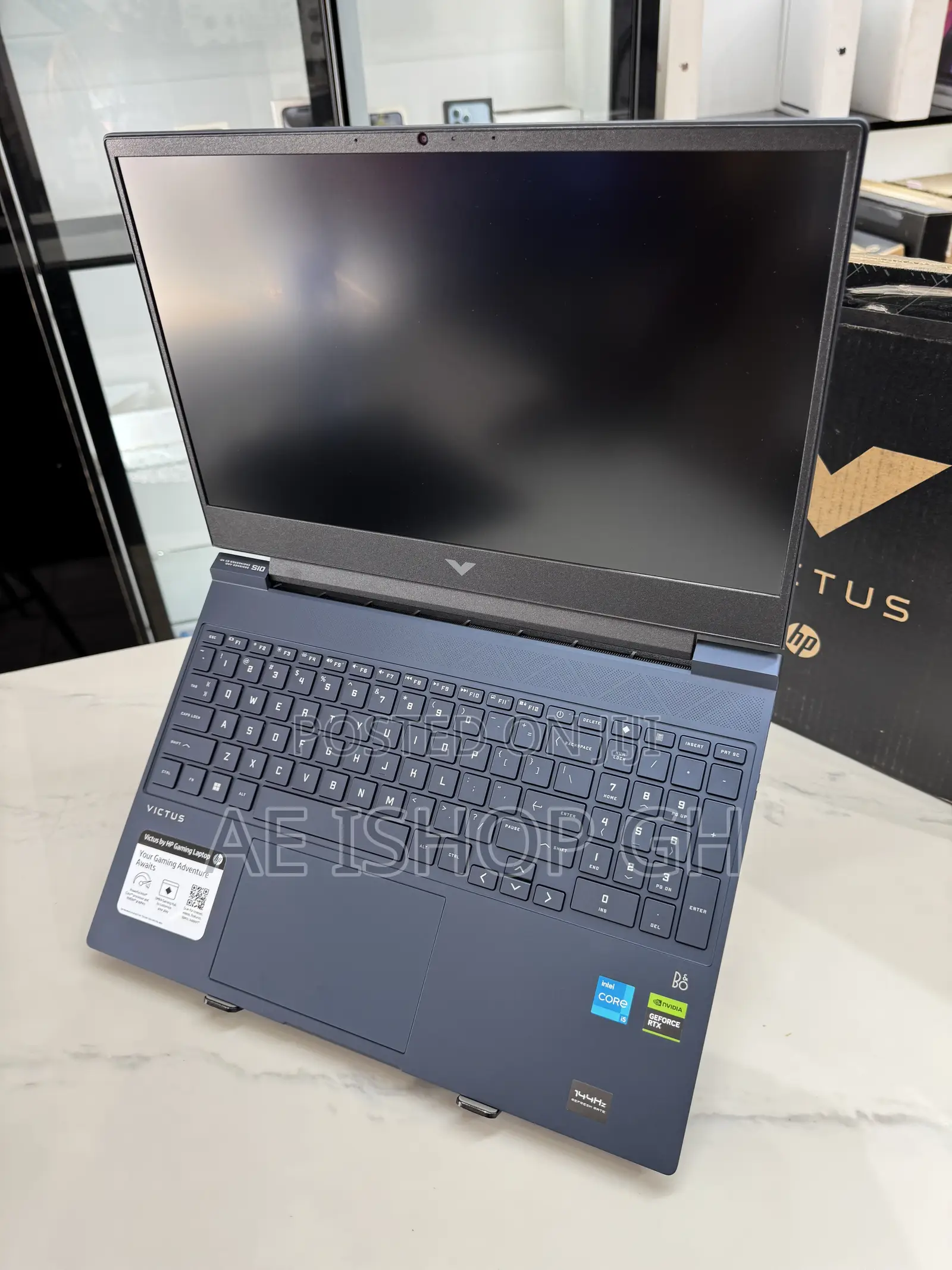 New Laptop HP Victus 15 8GB Intel Core i5 SSD 512GB