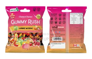 Gummy Rush Gummy Worms/15Ghs Each