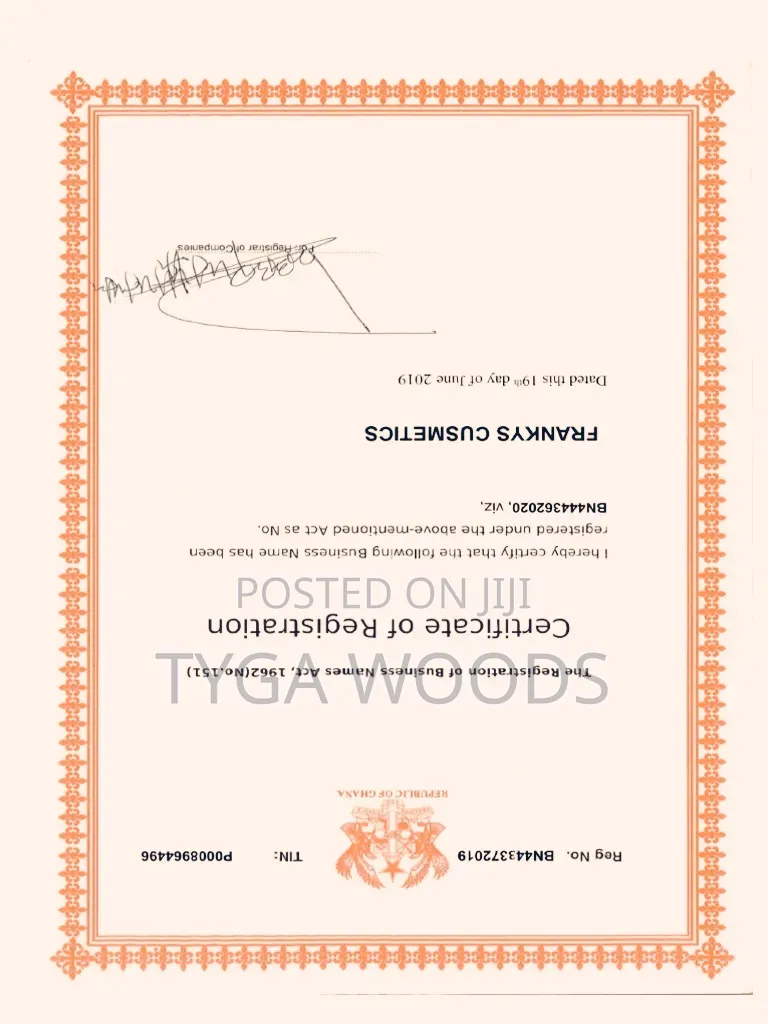 Business Registration, Affidavit, Passport Application and Renewal