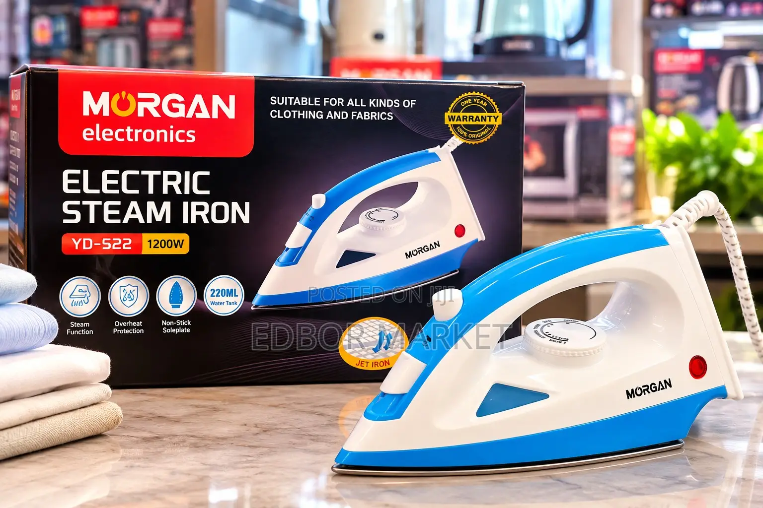 Morgan YD-522 1200W Electric Steam Iron