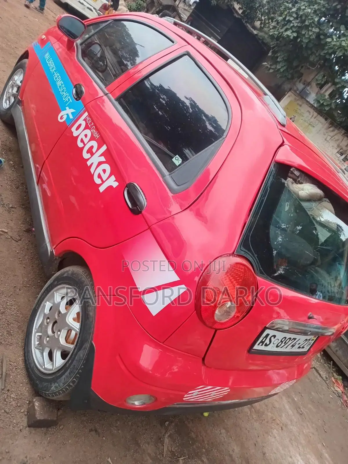 Daewoo Matiz 2008 Red