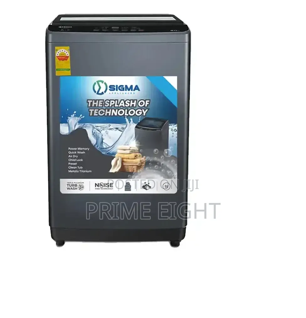 Sigma 12 KG Top Load Full Automatic Washing Machine (SWM-T120TL)