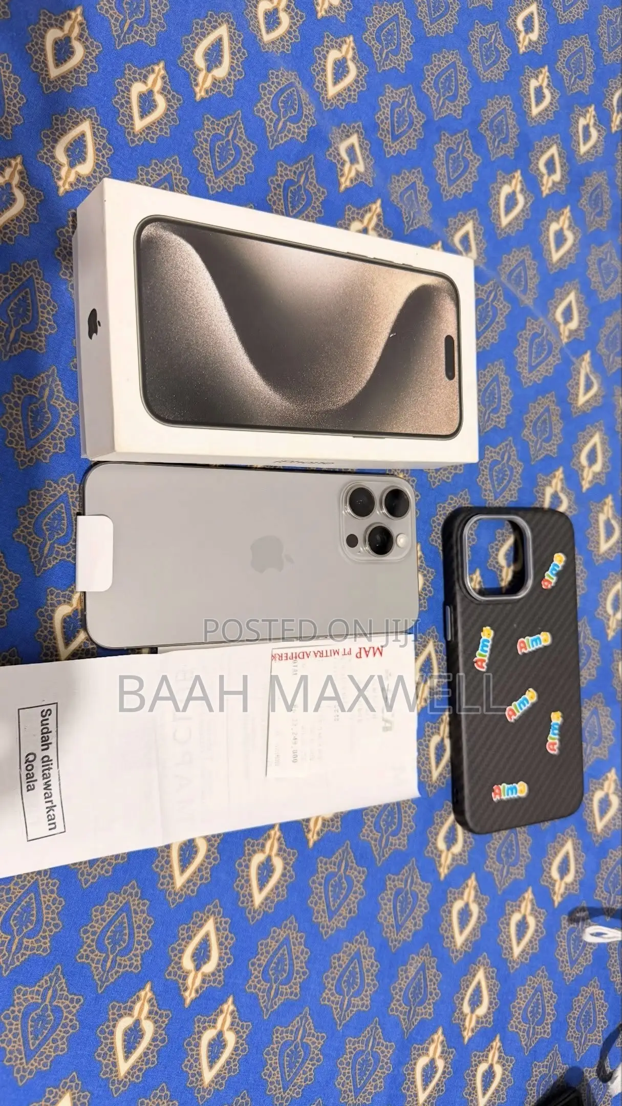 Apple iPhone 15 Pro Max 256 GB Silver