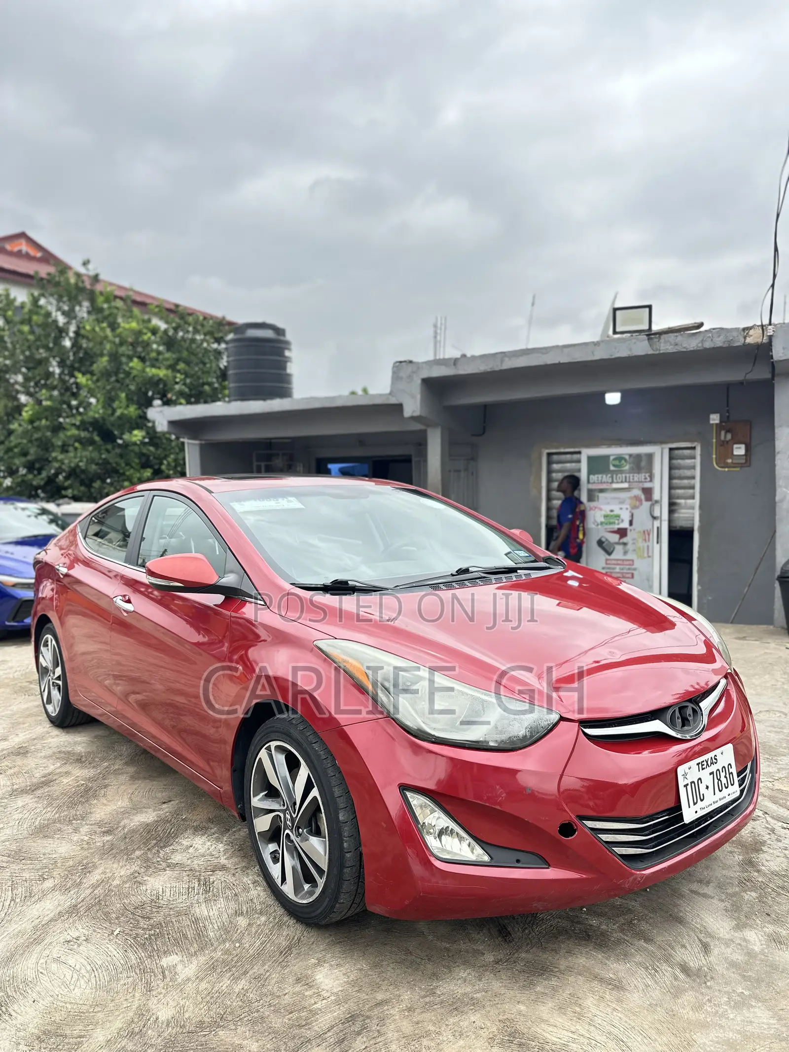 Hyundai Elantra Limited 2018 Red