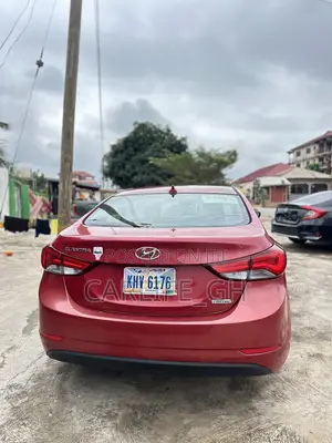 Hyundai Elantra Limited 2018 Red