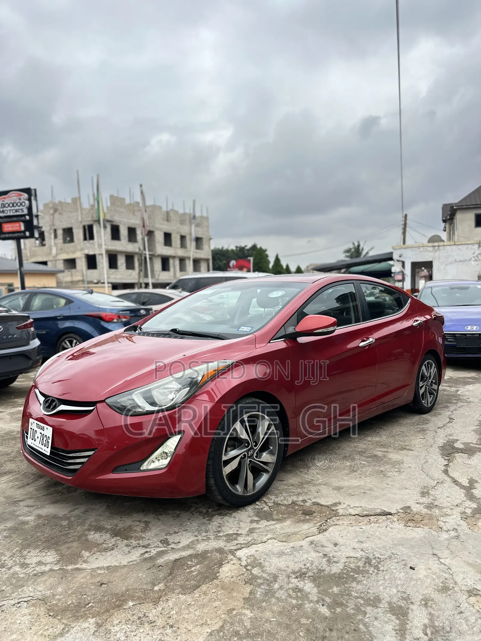 Hyundai Elantra Limited 2018 Red