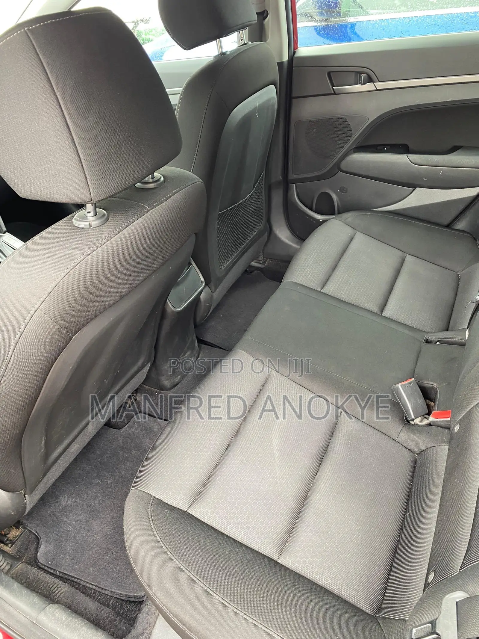 Hyundai Elantra Limited 2018 Red