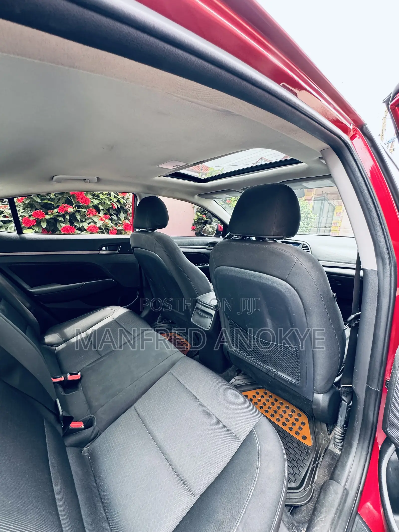 Hyundai Elantra Limited 2018 Red