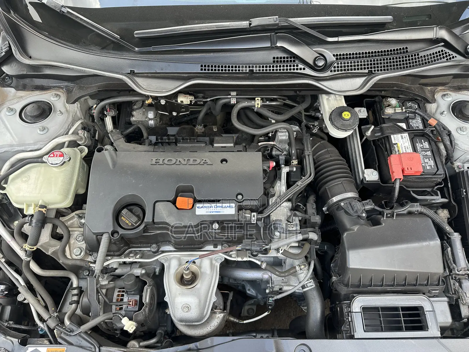 Honda Civic EX-L Sedan 2018 Gray