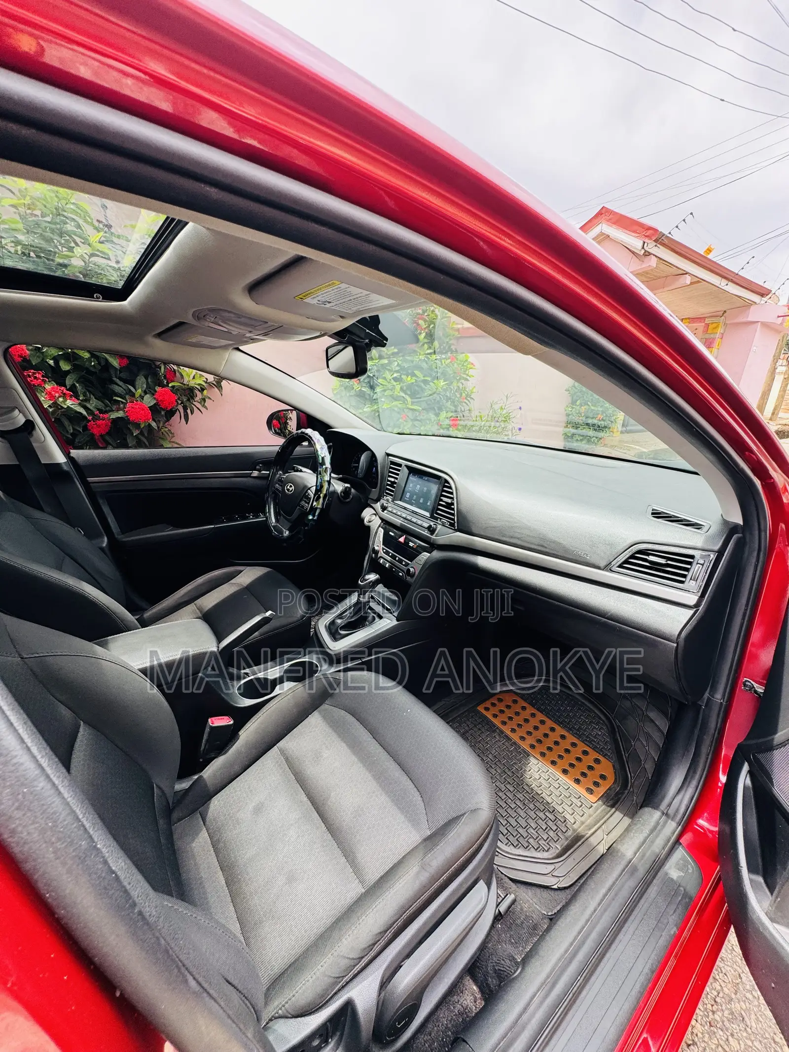 Hyundai Elantra Limited 2018 Red