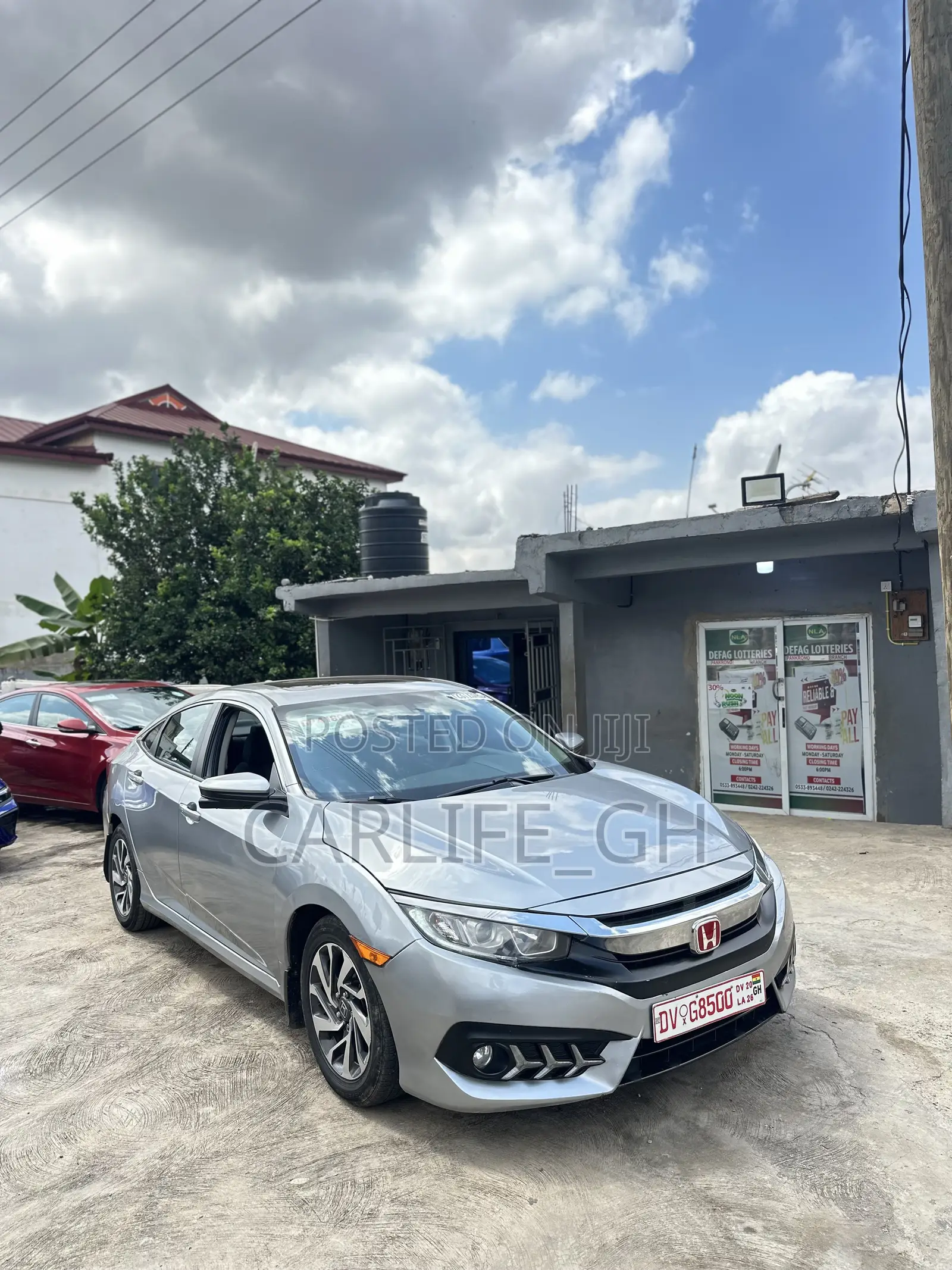 Honda Civic EX-L Sedan 2018 Gray