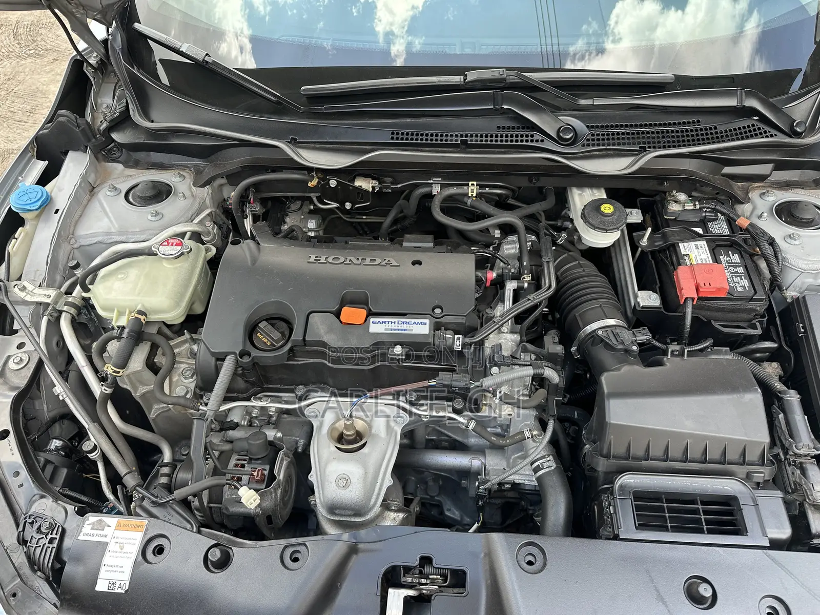 Honda Civic EX-L Sedan 2018 Gray