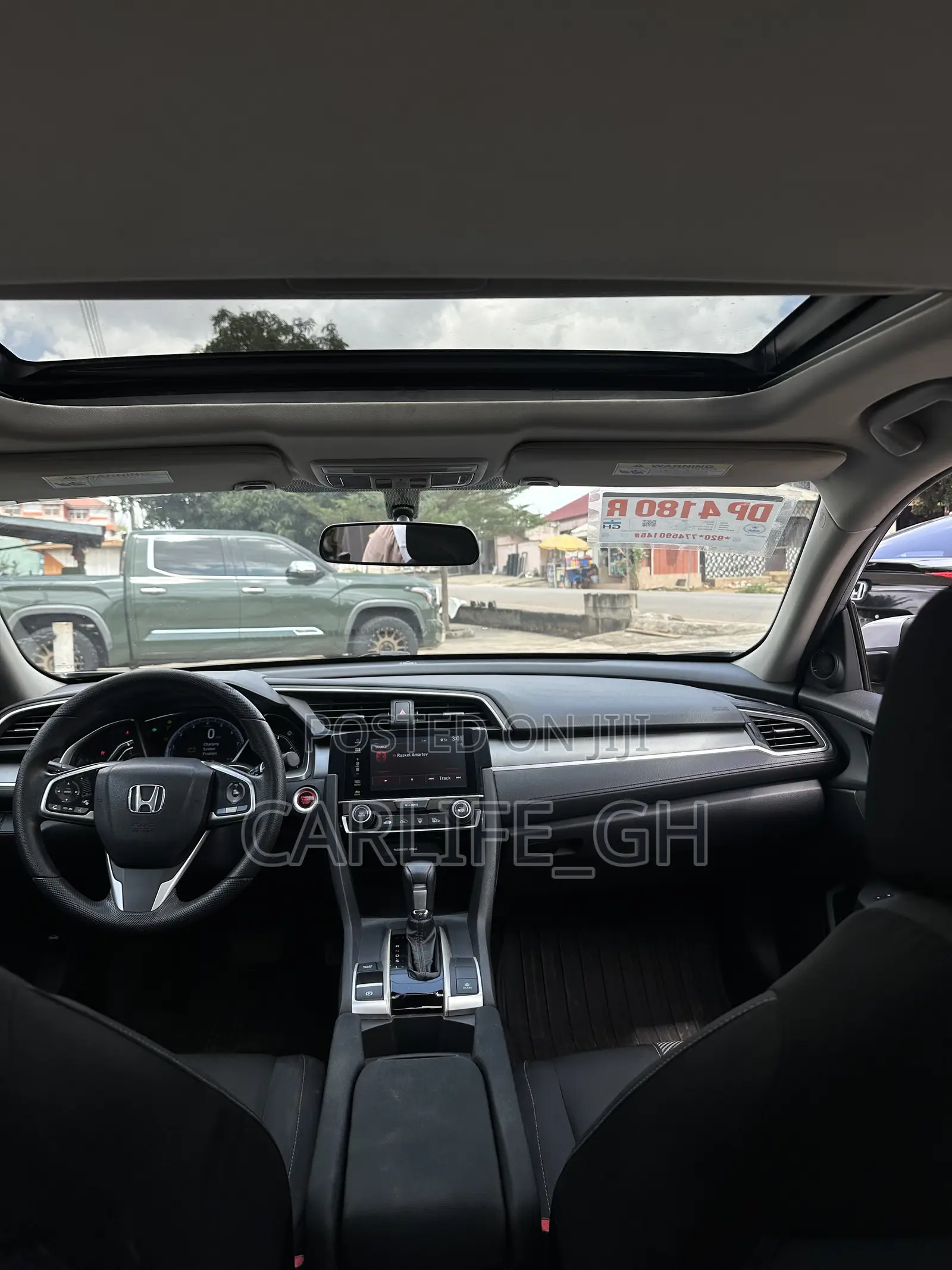 Honda Civic EX-L Sedan 2018 Gray