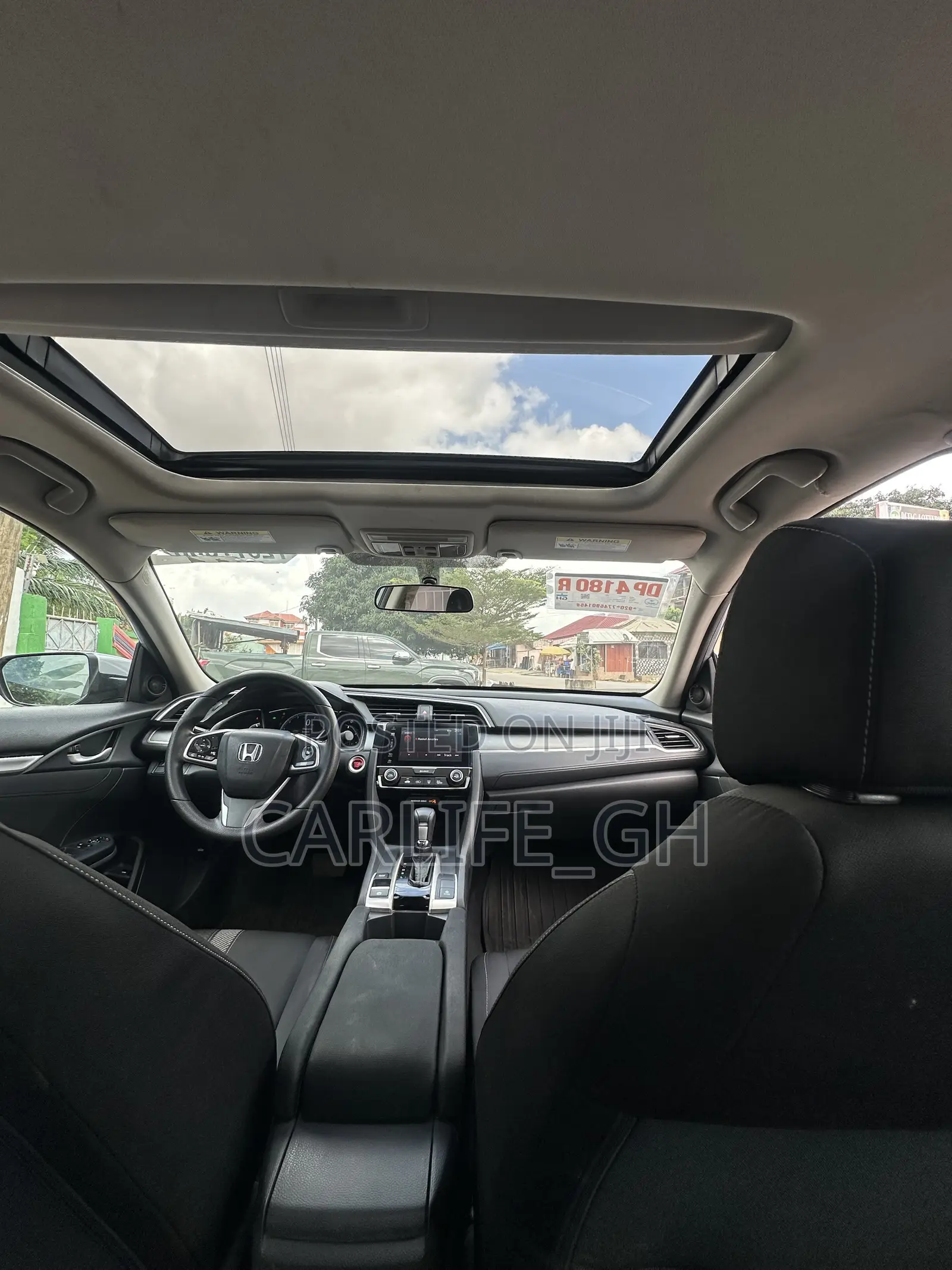Honda Civic EX-L Sedan 2018 Gray