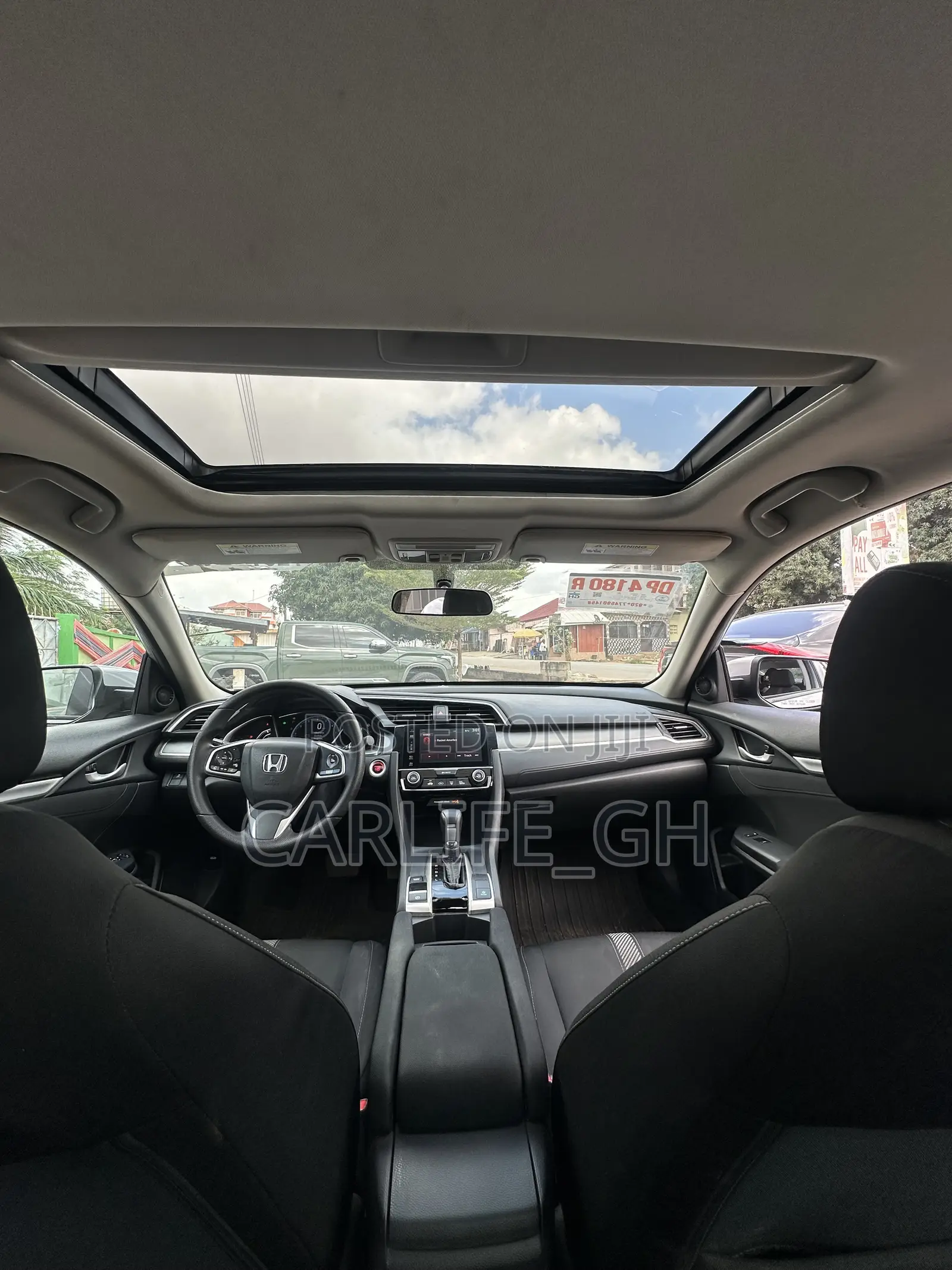 Honda Civic EX-L Sedan 2018 Gray