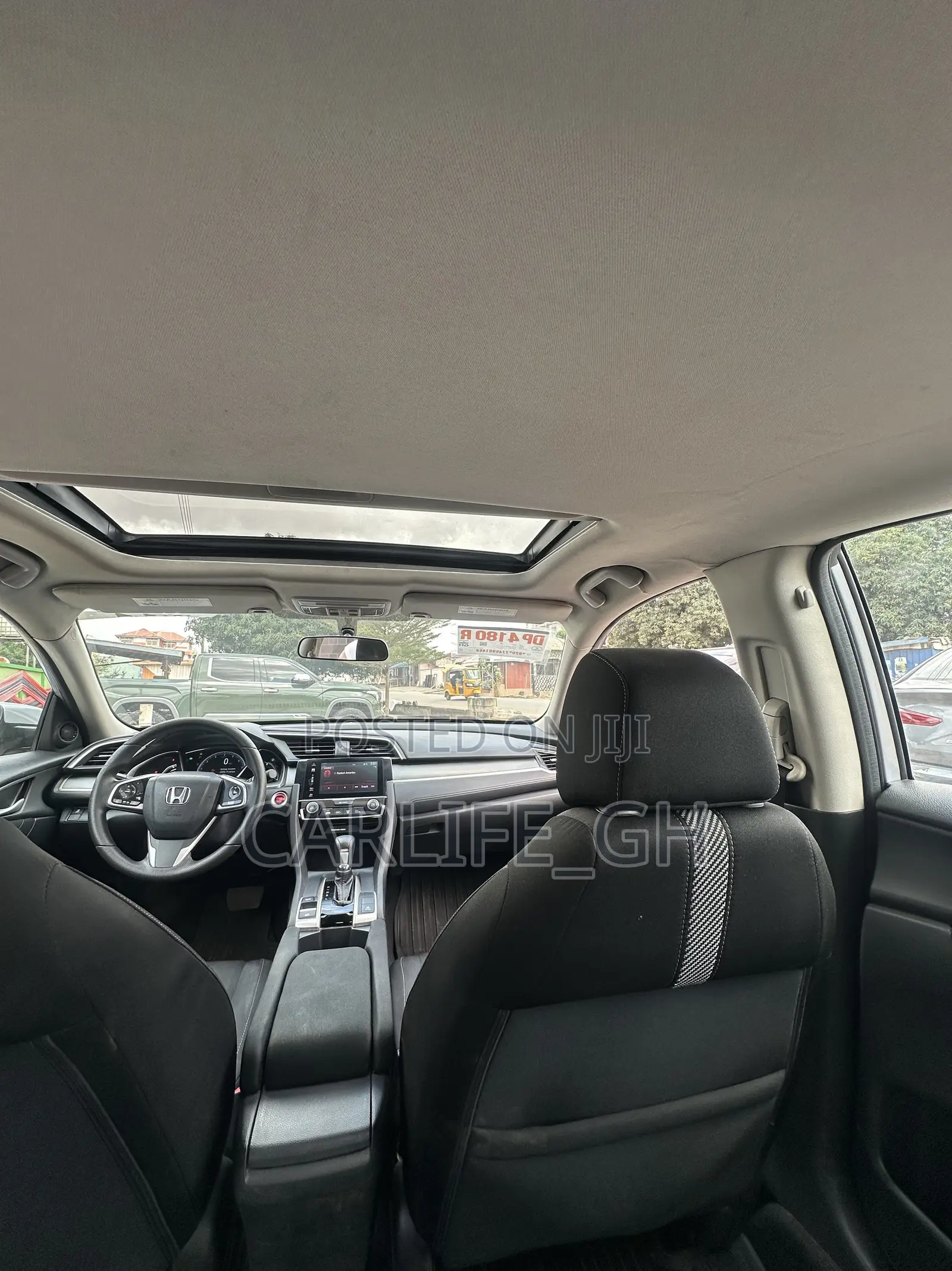 Honda Civic EX-L Sedan 2018 Gray