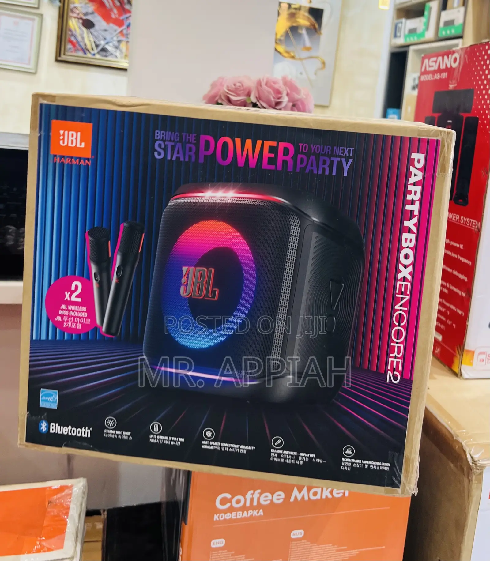 Buy Classic JBL Partybox Encore 2 Wireless Speaker(Black)