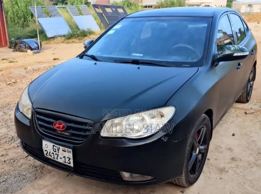 Hyundai Elantra 1.6 GLS 2007 Black