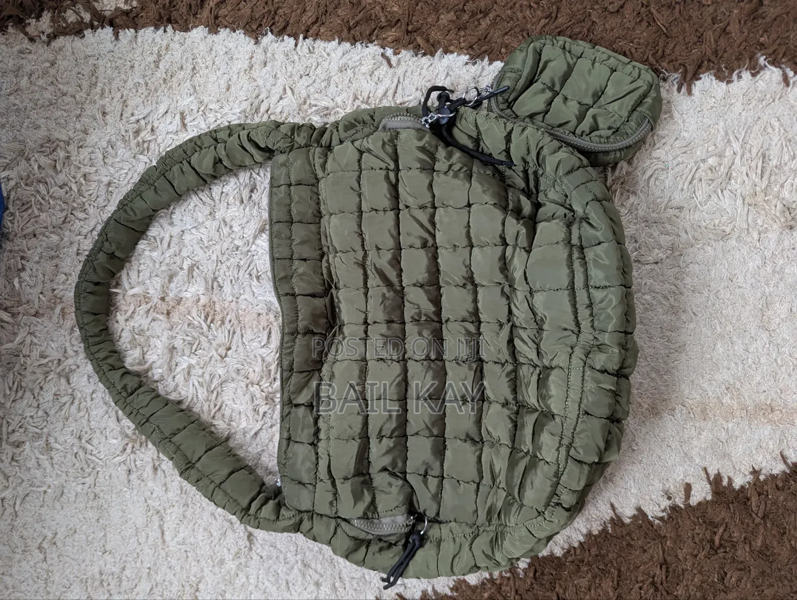 Puffer Bag With Purse