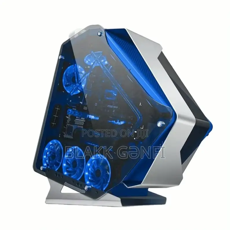Unicom COOLMAN Dual Tempered Mirror Glass Gaming Case