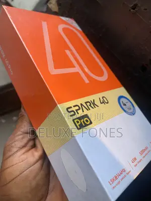New Tecno Spark 40 Pro 256 GB Black