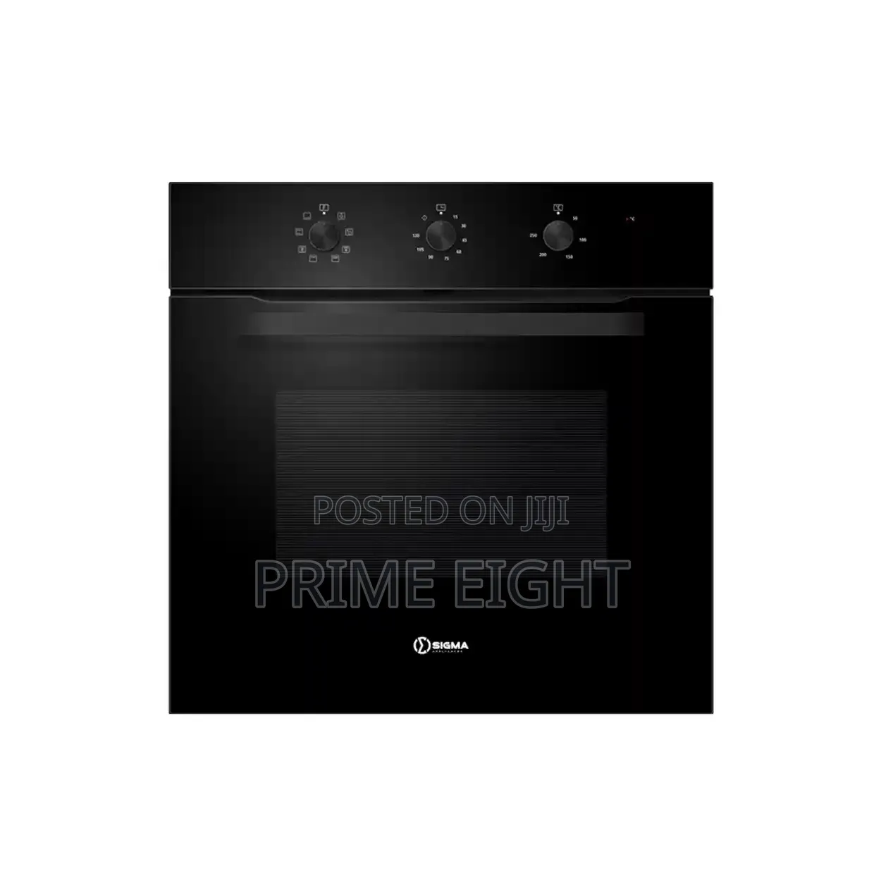 Sigma 65Ltrs 60cm Built-in Electric Oven Black Mirror SIG-BIO-65M80-11