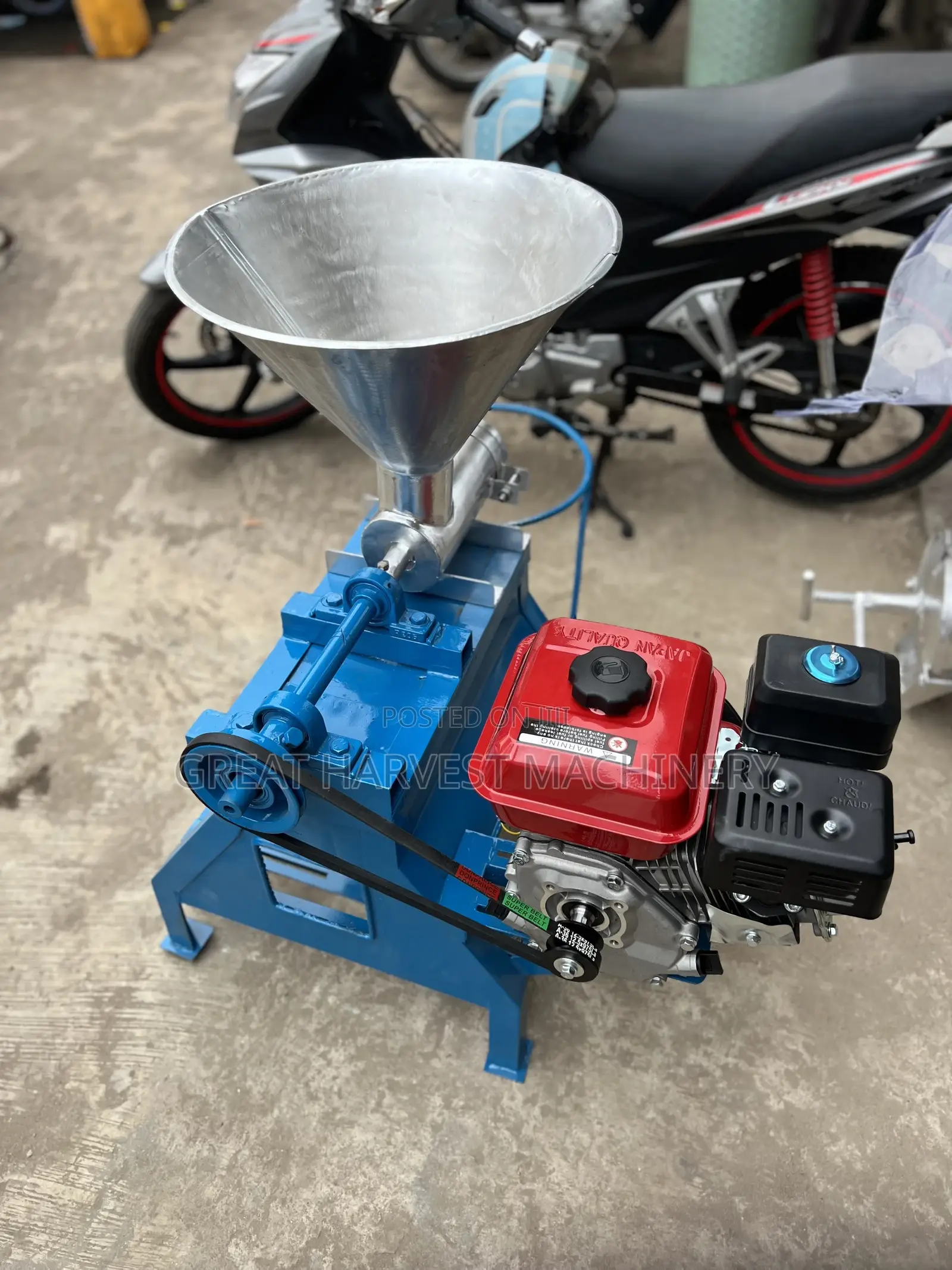 Fufu Machine With Petrol Engine